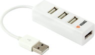 Yenkee YHB 4001WH White - USB Hub