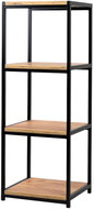 YLD CINDRE shelving unit 33 × 30 × 95 cm, metal/wood, 4-digit - Shelving Unit