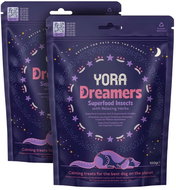 YORA Dreamers insect treats with herbs 2 × 100 g - Dog Treats