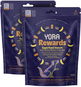 YORA Rewards pamlsky z hmyzu s arašídy a banánem 2 × 100 g - Pamlsky pro psy