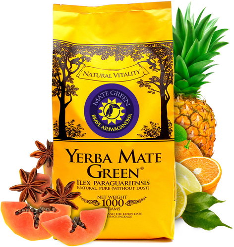 Yerba Mate Green Brave Ashwagandha - 400g - Tea - Main image