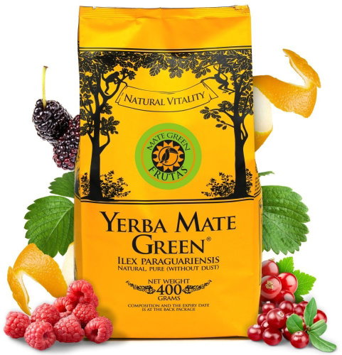 Yerba Mate Green Frutas - 400 g - Tea - Main image