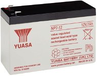 YUASA 12 Volt - 7 Ah - Wartungsfreier Bleiakku NP7-12 - Faston 4,7 mm - USV Batterie
