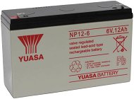 YUASA 6 V 12 Ah bezúdržbová olovená batéria NP12-6 - Batéria pre záložný zdroj
