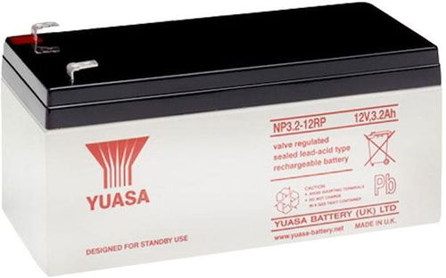 YUASA 12V 3.2Ah karbantartásmentes ólomsavas akkumulátor NP3.2-12 - Szünetmentes akkumulátor - Fő fotó