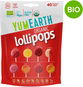 YumEarth BIO Ovocná lízátka - mix 8 příchutí 40 ks, 241 g - Bonbóny