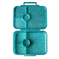 Lekkabox Snack box 4 sections - Glamour Aqua - Lunch Box