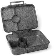Lekkabox Snack box 4 sections - Glamour Black - Lunch Box