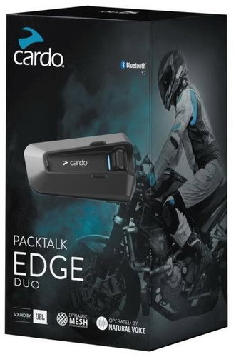 Cardo PackTalk Edge Duo motorcycle intercom for 2 persons - Intercom - Main image