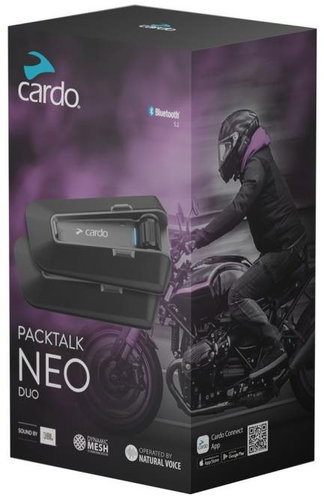 Cardo PackTalk Neo Duo motorcycle intercom for 2 persons - Intercom - Main image
