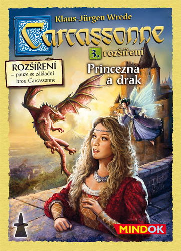 Carcassonne - Princezná a drak 3. rozšírenie - Rozšírenie spoločenskej hry - Hlavný obrázok