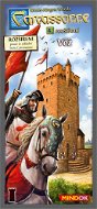 Board Game Expansion Carcassonne - Tower - 4th extension - Rozšíření společenské hry