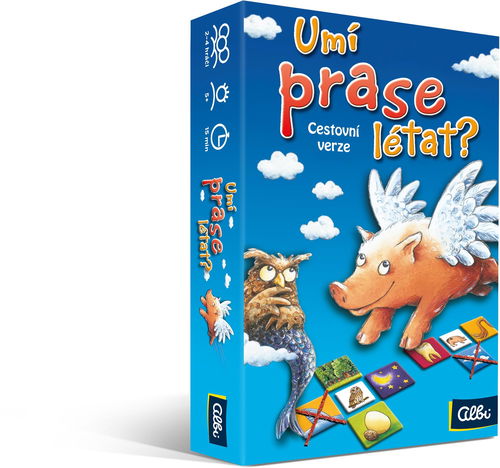 Umí prase létat? na cesty - Společenská hra - Hlavní obrázek