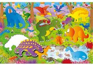 GALT Nagyméretű puzzle - dinoszauruszok - Puzzle