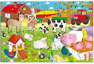 GILT - großer Boden Puzzle - der Bauernhof - Puzzle