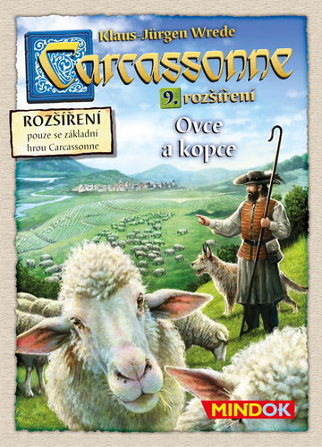Carcassonne – Ovce a kopce 9. rozšíření - Rozšíření společenské hry - Hlavní obrázek