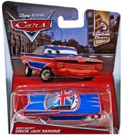 Mattel Cars 2 - Ramome bodybuilder with British flag - Toy Car