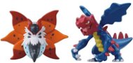 Pokémon - meghatározott VOLCARONA VS DRUDDIGON - Figura