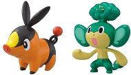 Pokémon - Set Tepig VS Pansage - Figur