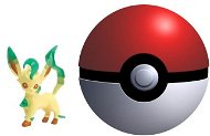 Pokémon - Pokéball s figúrkou LEAFEON - Figúrka