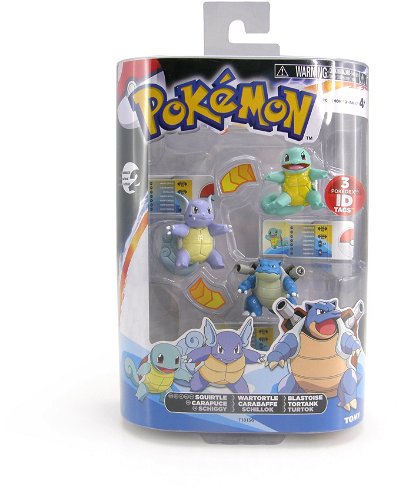Figurine - Pokemon - Pack Evolution Carapuce - POKEMON