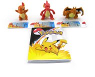 Pokémon - set 3 figúrok Evolution Charmander - Figúrka