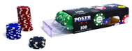  100 Poker casino chips  - Social Game