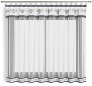 4sleep Finished curtain 300 × 140 cm - Heart folk - Curtain