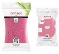 Zansot Soft sponge red + Baby sponge pink elephant - Sponge