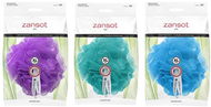 Zansot 3 × Extra velká síťovaná houba, vícebarevná 2 - Houba na mytí