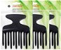 ZANSOT Dvojitý Afro hřeben, 3 ks - Hair Brush