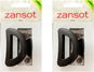 Zansot Sponka Large 8 cm, lesklá černá - Sponky do vlasů