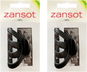 Zansot Sponka Chobotnice 6 cm, matná černá - Sponky do vlasů
