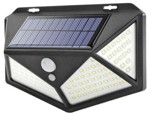 Solarní LED světlo s detekcí pohybu SH-100, 100 LED - Zahradní osvětlení - Main image
