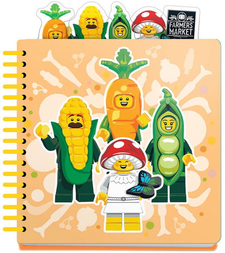 LEGO Stationery with bookmarks, Farmers Market - Journal - Main image