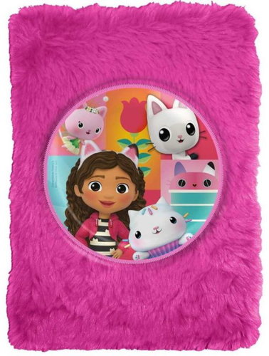 Gabby's Dollhouse: Plush Gabby With Cats A5 - Journal - Main image