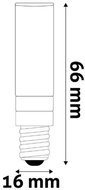 AVIDE Prémiová LED žárovka E14 4,2 W 450 lm teplá - LED Bulb