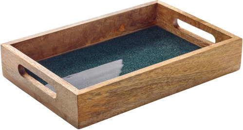 Zassenhaus MINERAL COAL Tray, Mango - Tray - Main image