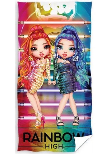 CARBOTEX Rainbow High Fashion Party fürdőlepedő, 70×140 cm - Gyerek fürdőlepedő - Fő fotó