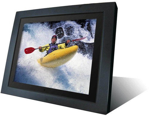 19" BRAUN DigiFrame 1960 black - Digital Photo Frame - Main image