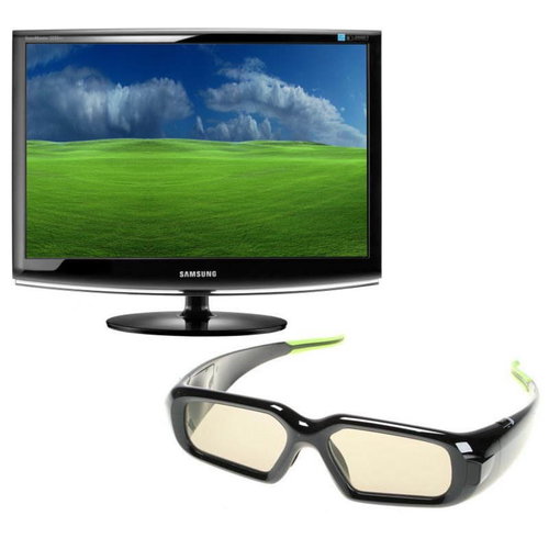 3D Glasses NVIDIA 3D Vision + LCD Samsung 2233RZ - - - Main image