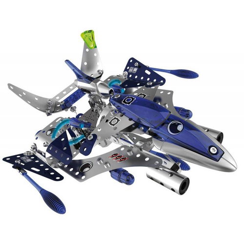 MECCANO Spacechaos Silver Force Destroyer - Building Set - Main image