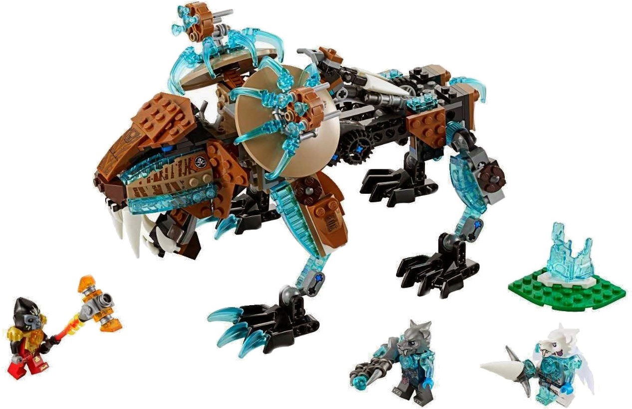 LEGO Chima 70 143 saber toothed robot Sir Fangara Building Set Alza.cz