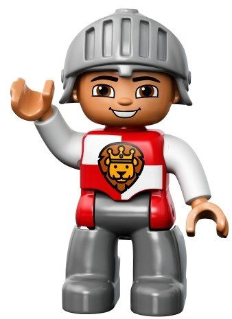 Duplo discount knight set