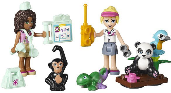 Lego friends jungle online vet