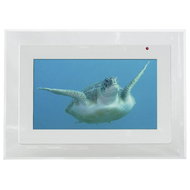Q.MEDIA Photo Frame bílý  - Digital Photo Frame