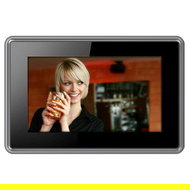 ODYS 7" LCD Photo Frame Shine black, 480x234, remote control - Digital Photo Frame