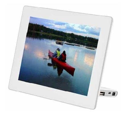 AGFA 8" AF 5087 PS white - Digital Photo Frame - Main image
