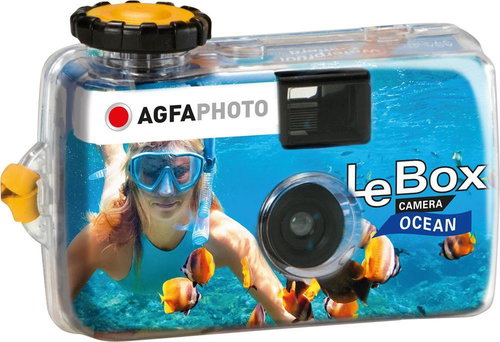 AgfaPhoto Einwegkamera LeBox Ocean 400/27 - Einwegkamera - Hauptbild