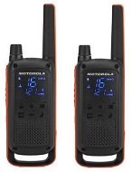 Motorola TLKR T82, oranžová/čierna - Vysielačka